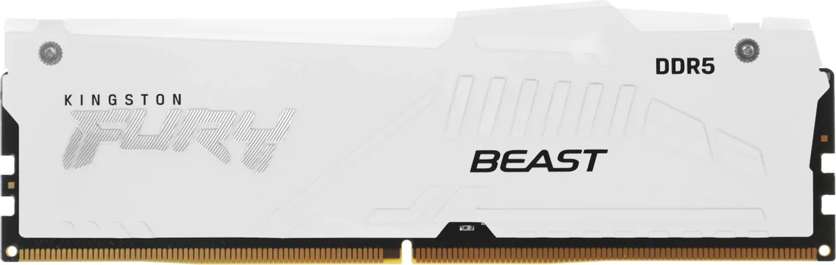 Оперативная память Kingston FURY Beast RGB EXPO DDR5 16GB 6000MT/s, White (KF560C36BWE2A-16) фото