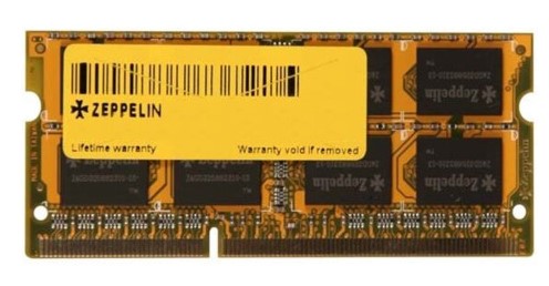 картинка Оперативная память SODIMM DDR3 PC-12800 (1600 MHz)  4Gb Zeppelin (Z 4G/1600/5128 SO 1.35V) от магазина itmag.kz
