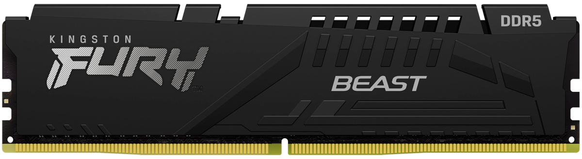 Оперативная память Kingston Fury Beast KF552C40BB-16 DDR5 DIMM 16Gb 5200 MHz CL40 (8473302008) (KF552C40BB-16) фото
