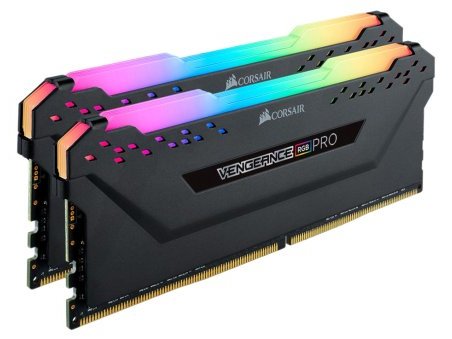Оперативная память DDR-4 DIMM 16GB/3200MHz Corsair Vengeance RGB PRO, 2x8GB Kit BOX (CMW16GX4M2C3200C16) фото
