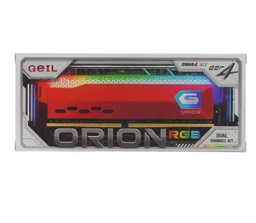 Оперативная память GEIL DDR4 32GB Kit (16GBx2) 3200MHz ORION RGB (AMD) (GOSG432GB3200C16BDC) фото