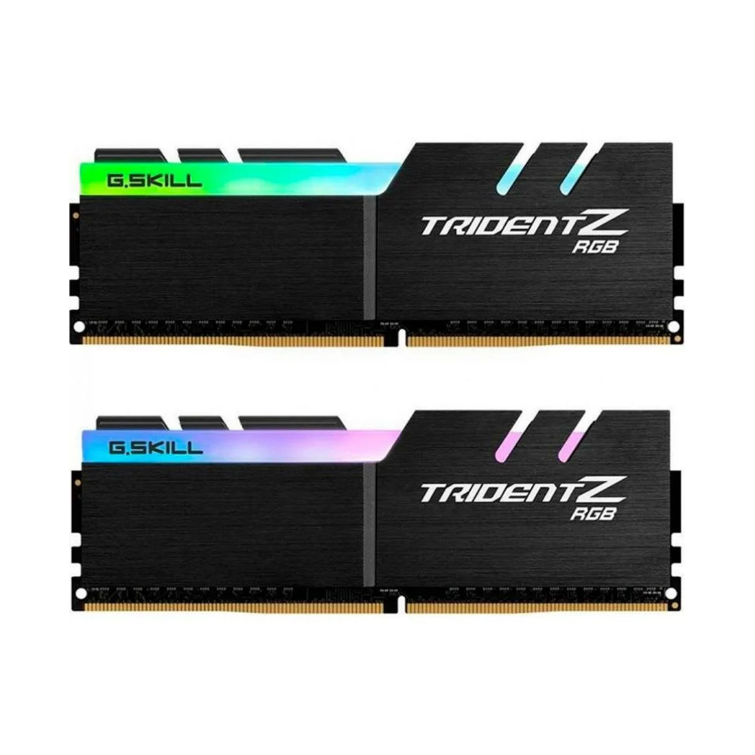 картинка Комплект модулей памяти G.SKILL TridentZ RGB F4-3200C16D-32GTZR DDR4 32GB (Kit 2x16GB) 3200MHz от магазина itmag.kz