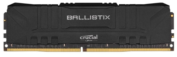 картинка Crucial DRAM Ballistix Black 8GB DDR4 3200MT/s  CL16  Unbuffered DIMM 288pin Black, EAN: 649528824110 от магазина itmag.kz