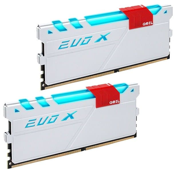 картинка Оперативная память EVO X SERIES Kit 16GB (2x8GB) GEIL 2400MHz DDR4 PC4-19200 GEXW416GB2400C16DC от магазина itmag.kz