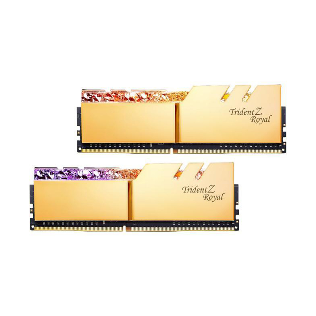 картинка Комплект модулей памяти G.SKILL TridentZ Royal F4-4000C19D-32GTRG DDR4 32GB (Kit 2x16GB) 4000MHz от магазина itmag.kz