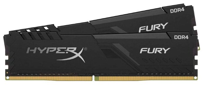 картинка Оперативная память Kingston HyperX Fury HX426C16FB3K2/16 DDR4 16G (2x8G) 2666MHz от магазина itmag.kz