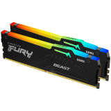 картинка Оперативная память Kingston 32GB 5600MT/s DDR5 CL36 DIMM (Kit of 2) FURY Beast RGB EXPO от магазина itmag.kz