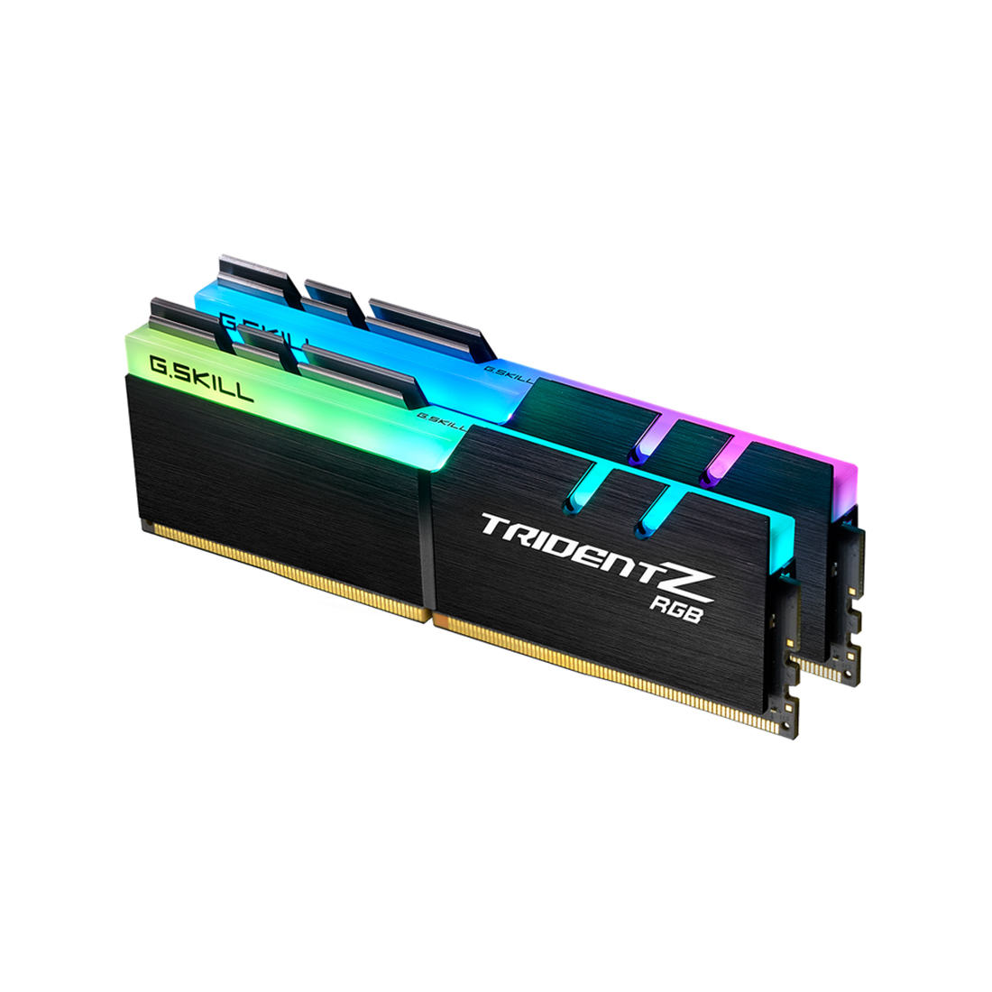 картинка Комплект модулей памяти G.SKILL TridentZ RGB F4-3600C14D-32GTZR DDR4 32GB (Kit 2x16GB) 3600MHz от магазина itmag.kz