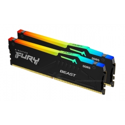 картинка Оперативная память Kingston Fury Beast RGB 32Gb(16x2) 6000MHz DDR5 DIMM KF560C40BBAK2-32 от магазина itmag.kz