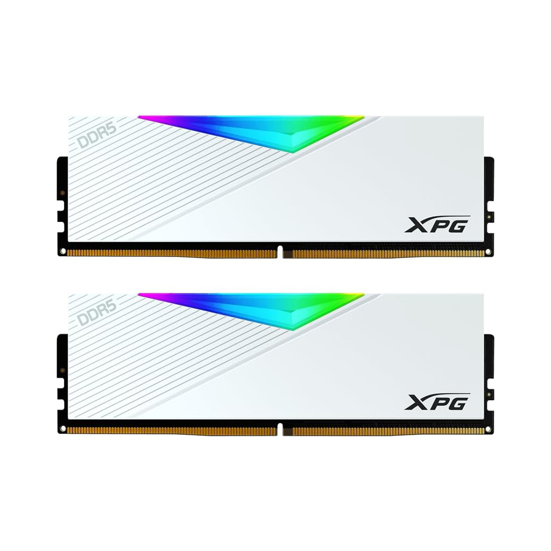 картинка Комплект оперативной памяти ADATA XPG Lancer RGB AX5U6400C3216G-DCLARWH DDR5 32GB (Kit 2x16GB) от магазина itmag.kz