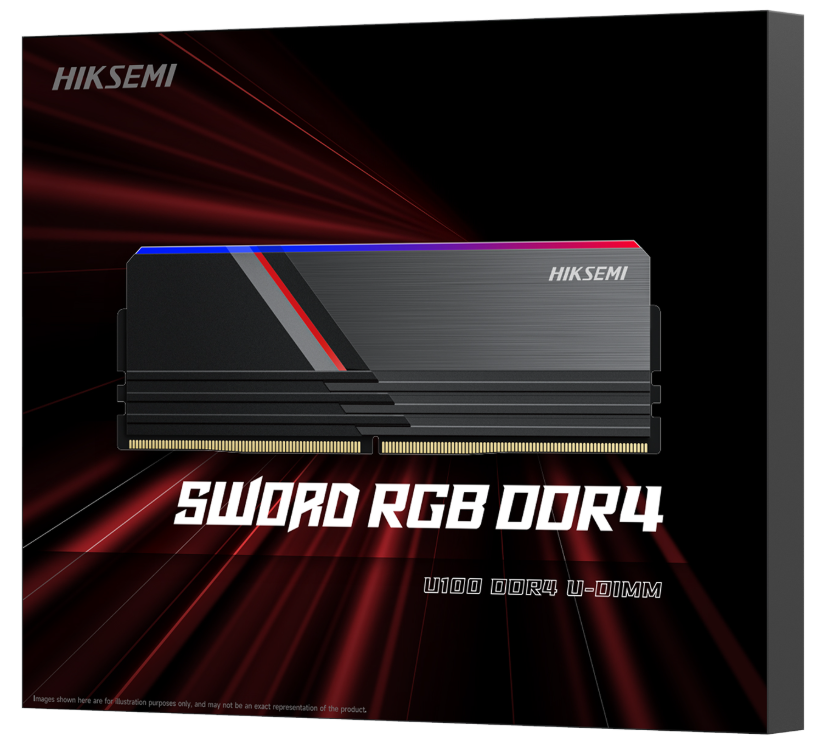 Оперативная память Hiksemi (Hikvision) Sword RGB DDR4 32 GB kit (2x16GB) 3200MHz (HSC432U32B5) фото