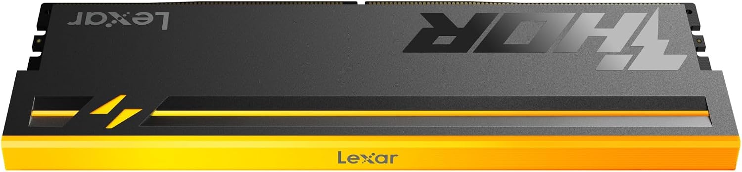 Оперативная память Lexar THOR 2.0 DDR5 16GB 6000MHz, Black (LD5U16G60C36BV-RGS) фото