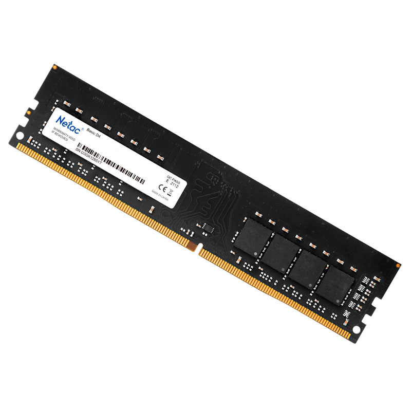 картинка Модуль памяти Netac Basic, NTBSD4P32SP-08, DDR4 DIMM, 8Gb, 3200Mhz, C16 от магазина itmag.kz