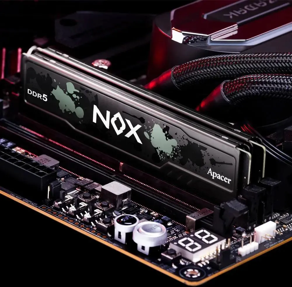 Оперативная память Apacer NOX DDR5 32GB (Kit 2x16GB) 6000 МГц (AH5U32G60C622MBAA-2) фото