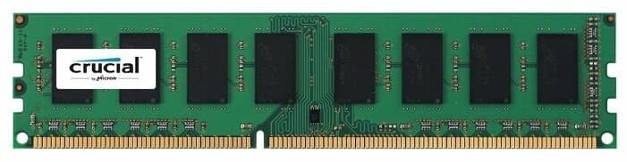 картинка Оперативная память 4Gb DDR3L 1600MHz Crucial CT51264BD160BJ UDIMM PC3-12800 CL11 1,35V Retail от магазина itmag.kz