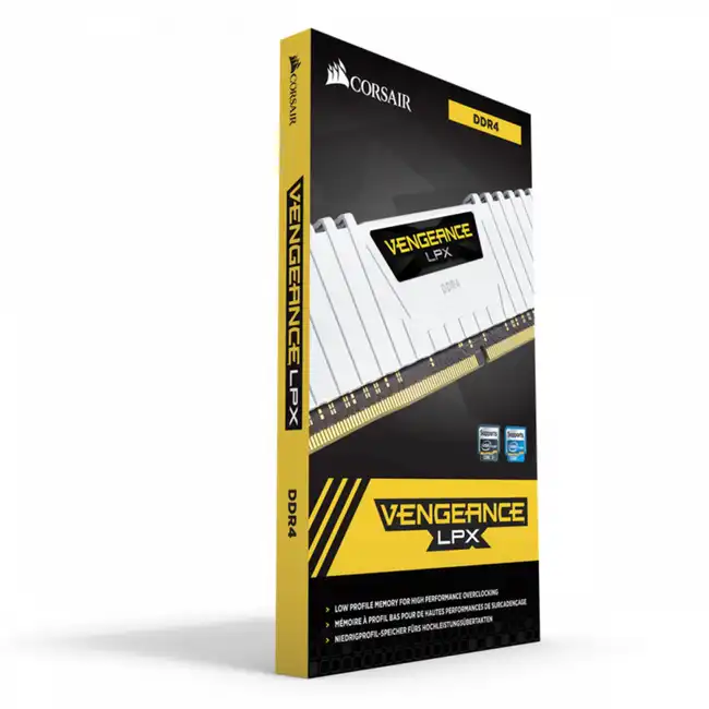 Оперативная память Corsair Vengeance LPX, DDR4 16 GB kit (2x8GB) 3200MHz (CMK16GX4M2B3200C16W) (CMK16GX4M2B3200C16W ) фото