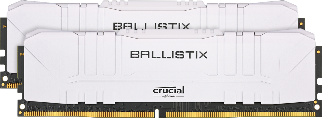 картинка Оперативная память 16GB KIT (2x8Gb) DDR4 3000MHz Crucial Ballistix Gaming WitePC4-24000 1.35V BL2K8G30C15U4W от магазина itmag.kz