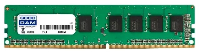 картинка Оперативная память 16GB DDR4 2400Mhz GOODRAM PC4-19200 GR2400D464L17/16G от магазина itmag.kz