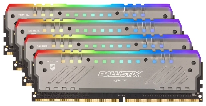 картинка Оперативная память 32GB KIT (4x8Gb) DDR4 3000 MT/s Crucial Ballistix Tactical Tracer PC4-24000 15-16-16 Unbuffered NON-ECC 1.35V BLT4K8G4D30AET4K от магазина itmag.kz