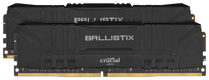 картинка Оперативная память 16GB KIT (2x8Gb) DDR4 3000MHz Crucial  Black PC4-24000 1.35V BL2K8G30C15U4B от магазина itmag.kz