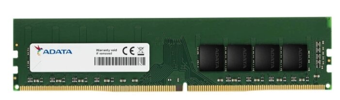 картинка Оперативная память 32GB ADATA DDR4 2666 DIMM Non-ECC, CL19, 1.2V, 2048x8, RTL  AD4U2666732G19-SGN от магазина itmag.kz