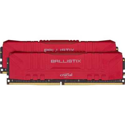 картинка Оперативная память 16GB KIT (2x8Gb) DDR4 3000MHz Crucial Ballistix Desktop Gaming Red PC4-24000 1.35V BL2K8G30C15U4R от магазина itmag.kz