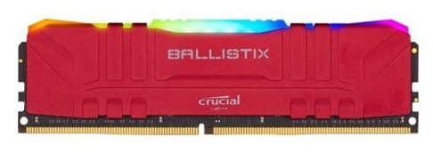 картинка Оперативная память  8GB DDR4 3600 MHz Crucial Ballistix Gaming Red PC4-28800 1.35V BL8G36C16U4RL от магазина itmag.kz