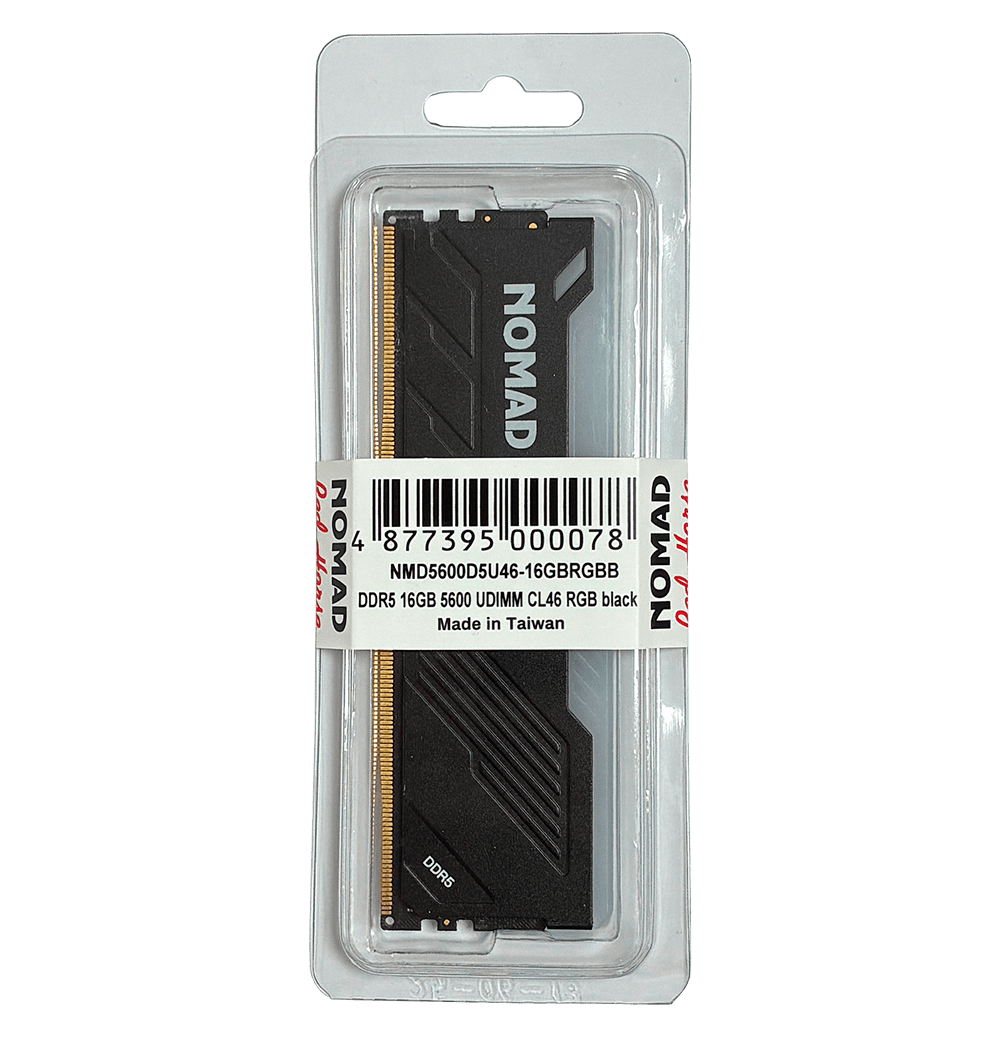 Оперативная память NOMAD NMD5600D5U46-16GBRGBB DDR5 16GB 5600MHz - Black (NMD5600D5U46-16GBRGBB) фото