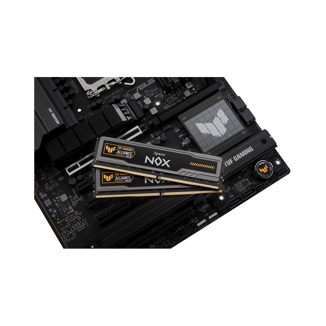 Комплект модулей памяти Apacer NOX TUF GAMING ALLIANCE, DDR5 32GB (Kit 2x16GB) 5600MHz (AH5U32G56C522UTAA-2) фото