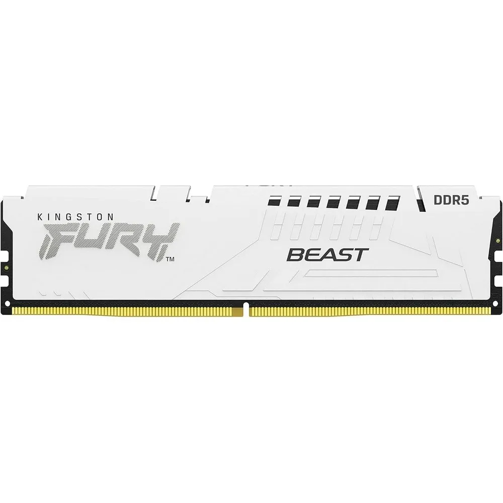 Комплект оперативной памяти Kingston Fury Beast Beast White EXPO DDR5 DIMM 32Gb KIT (2x16Gb) 6000MHz (KF560C36BWE2K2-32) фото