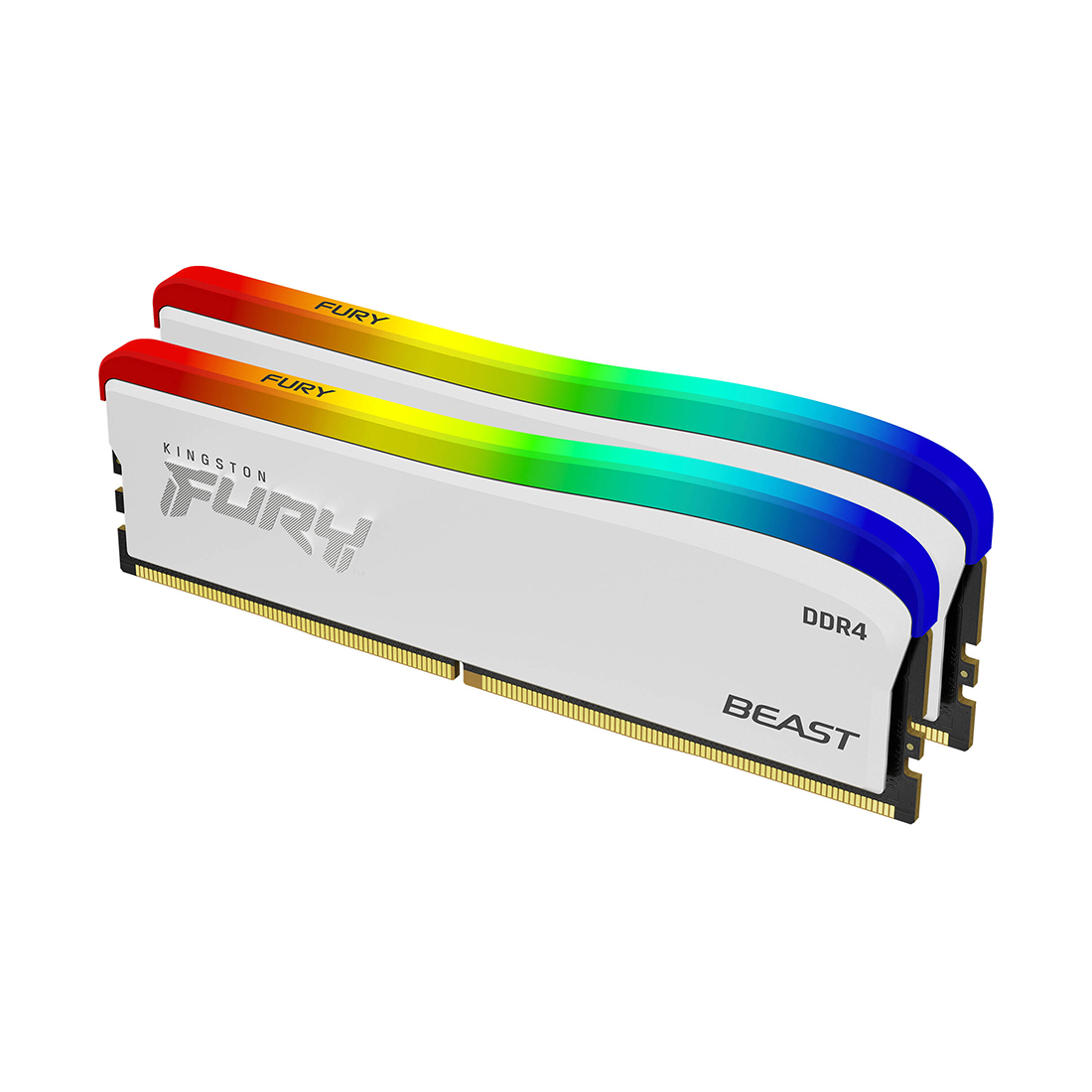 картинка Оперативная память Kingston FURY Beast RGB KF436C17BWAK2/16 DDR4 16GB (Kit 2x8GB) 3600MHz от магазина itmag.kz