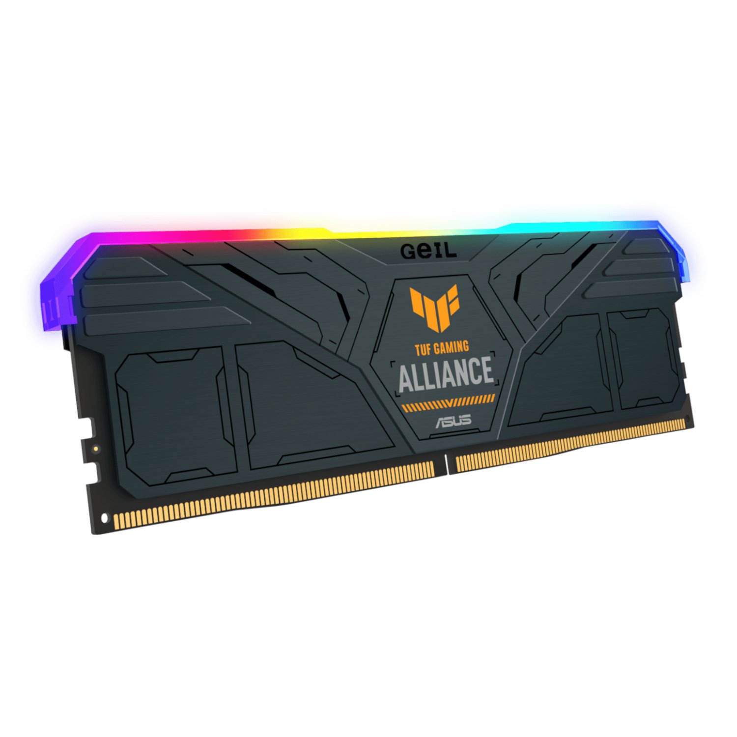 Оперативная память GEIL GEMINI RGB TUF Gaming Alliance DDR5 32GB Kit (2x16GB) 5600Mhz Black (GMST532GB5600C38ADC) фото