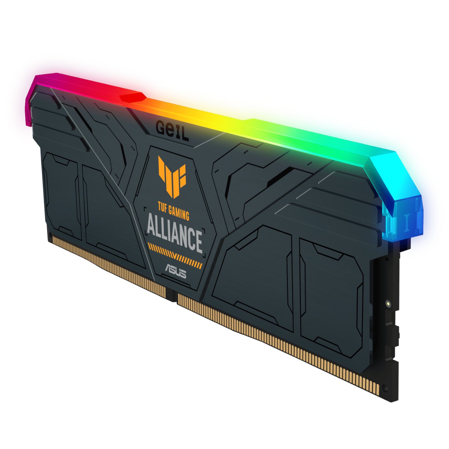 Оперативная память GEIL GEMINI RGB TUF Gaming Alliance DDR5 32GB Kit (2x16GB) 5600Mhz Black (GMST532GB5600C38ADC) фото