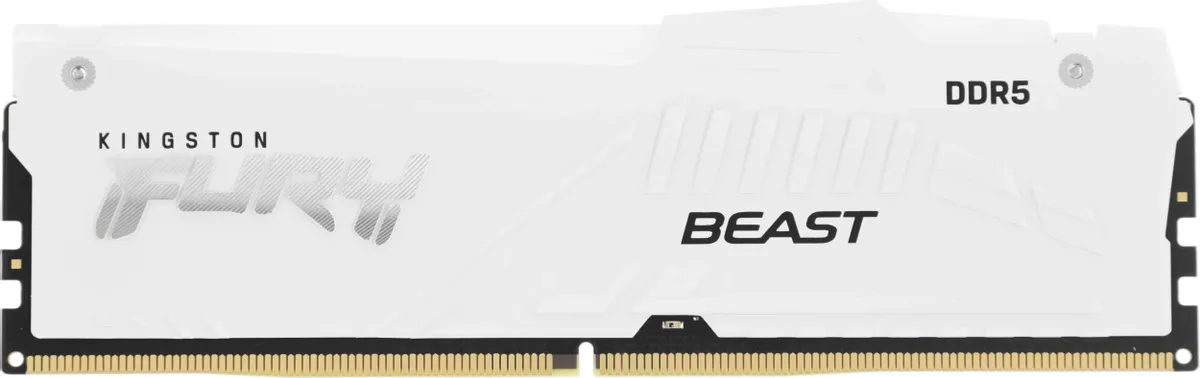 Оперативная память Kingston FURY Beast White RGB 32GB Kit (2x16) DDR5 6000MHz EXPO (KF560C30BWEAK2-32) фото