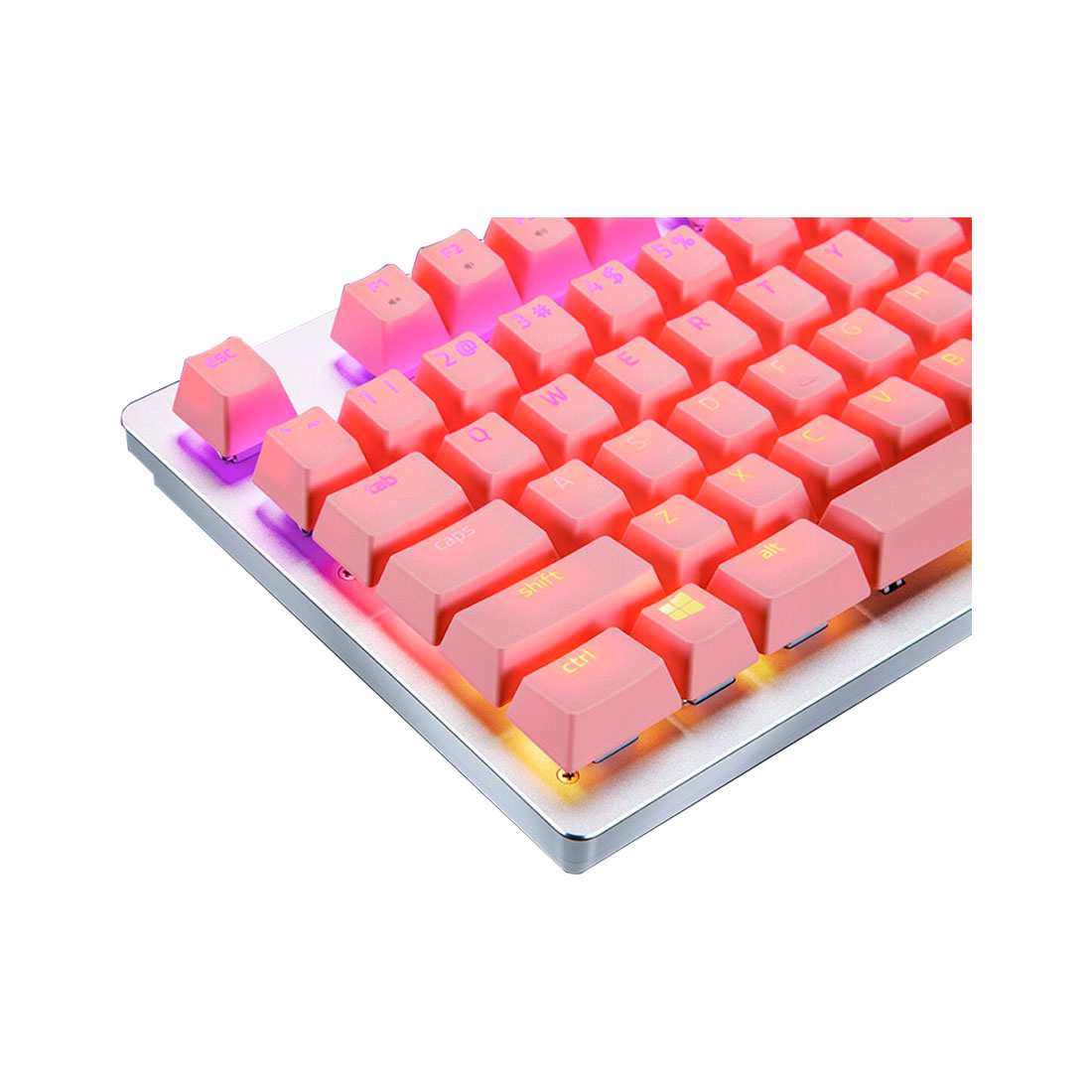 Набор сменных клавиш для клавиатуры Razer PBT Keycap Upgrade Set - Quartz Pink (RC21-01490300-R3M1) фото