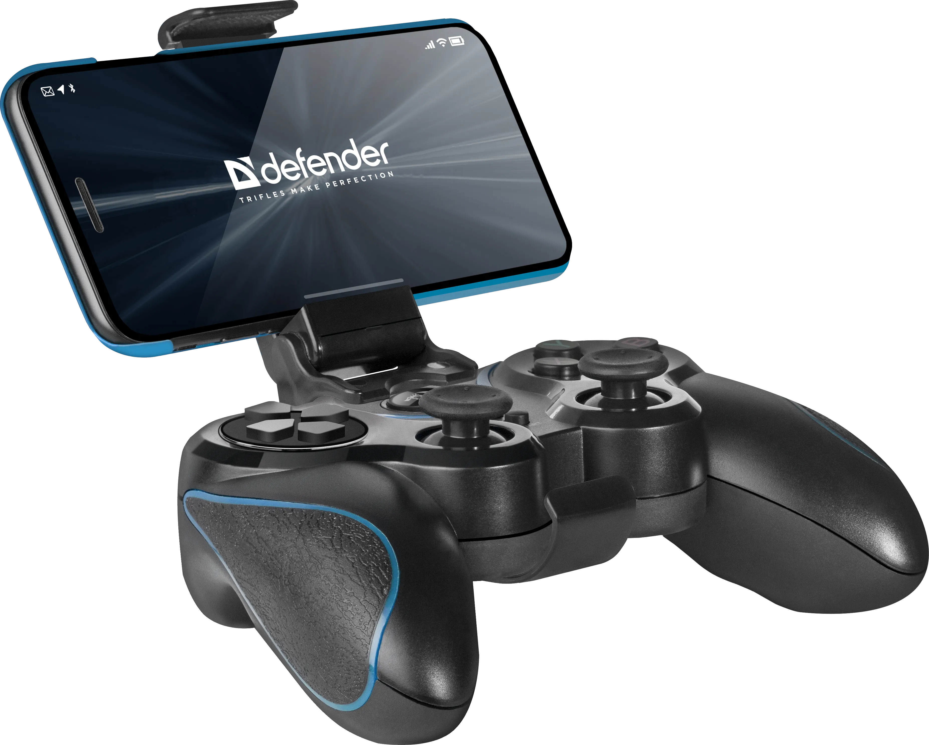 Геймпад Defender Blaster, 12 кнопок, 4-поз джойстик, 2 D-Pad, Bluetooth, Li-ion, USB (64283) фото