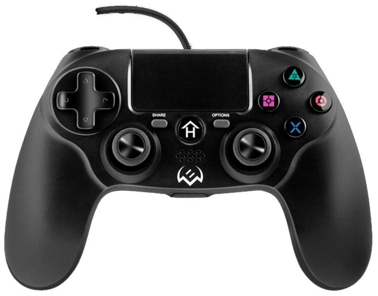 Геймпад Sven GC-400, проводной, + 2 джойстика + D-Pad, USB (GC-400 (BLACK)) фото