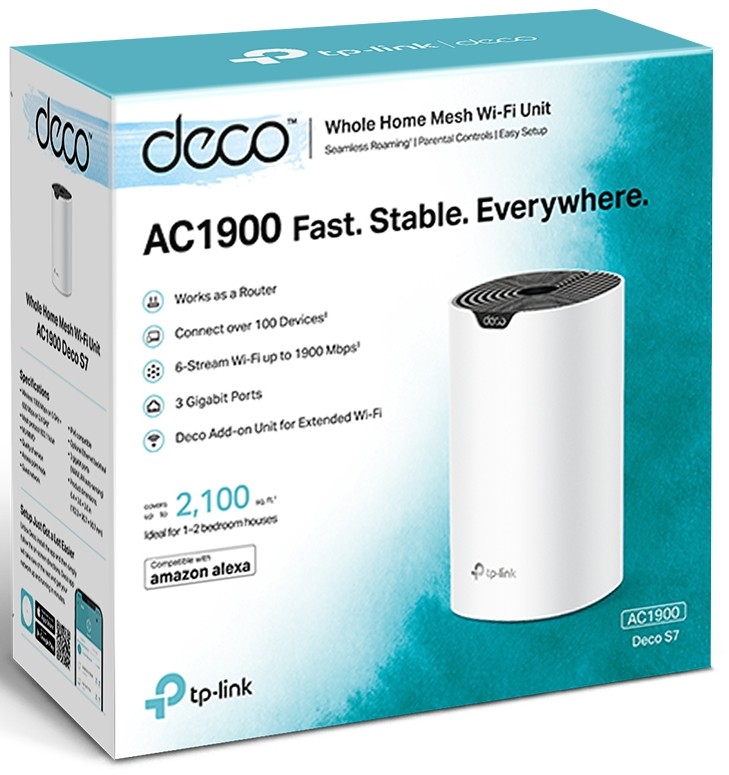Домашняя Mesh Wi-Fi система Tp-Link Deco S7 1 устройство (Deco S7(1-Pack)) фото