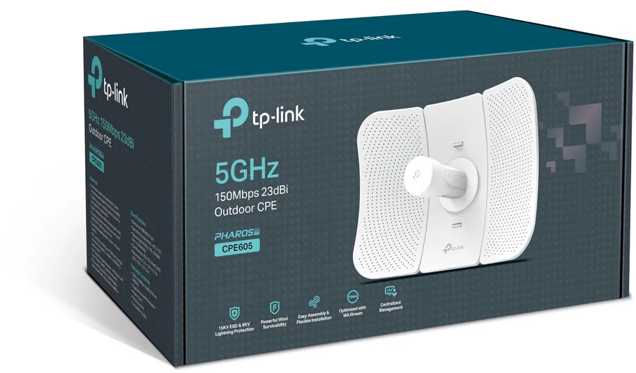 Точка доступа наружная 150M Tp-Link CPE605  (CPE605(UN)) фото