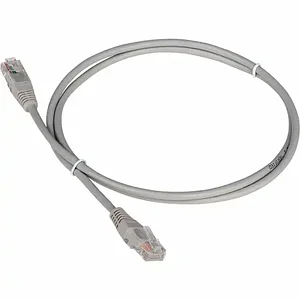 Патч-корд TWT FTP кат.5e, с заливными колпачками, 3.0 м, серый (TWT-45-45-3.0/S-GY) фото