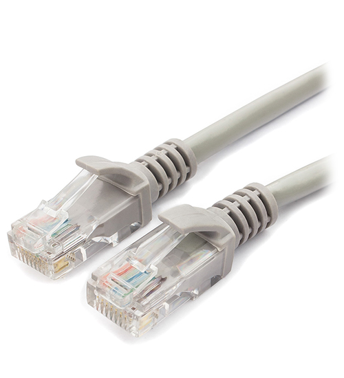 Патч-корд MOLEX Cat.6e U/UTP, LS0H, 2 м, серый (PCD-02003-0E) фото