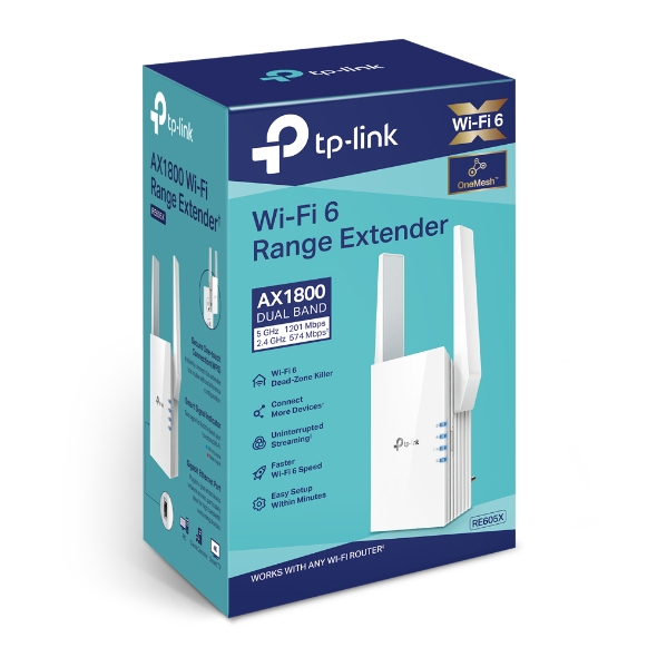 Усилитель сигнала TP-Link RE605X (RE605X(EU) V1.0/RE605X(EU) V2.0/RE605X(EU) V3.0) фото