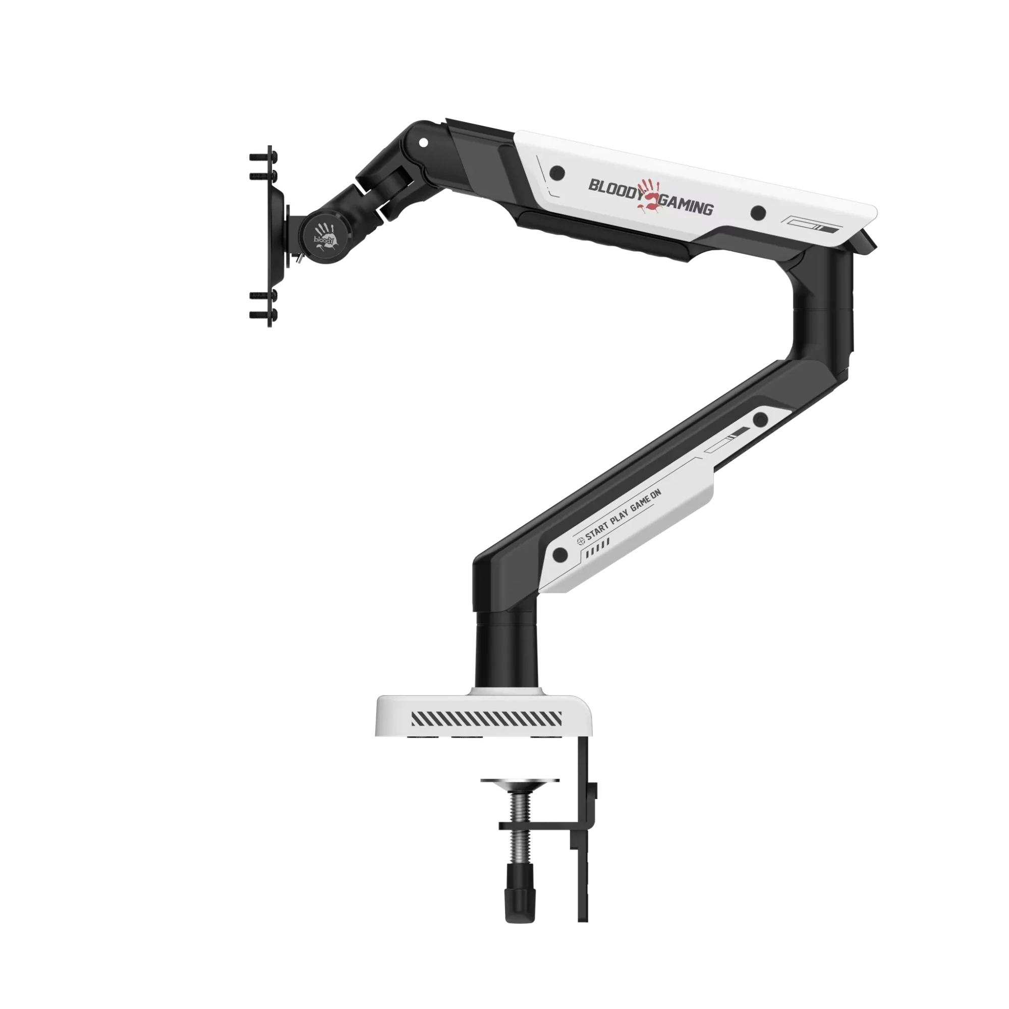 Настольное крепление для монитора A4Tech Bloody DM-8, 17"-39", до 9кг,Sports White (DM-8/SPORTS WHITE) фото