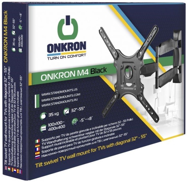 Кронштейн ONKRON M4cn 32"-65" (M4cn/B) фото