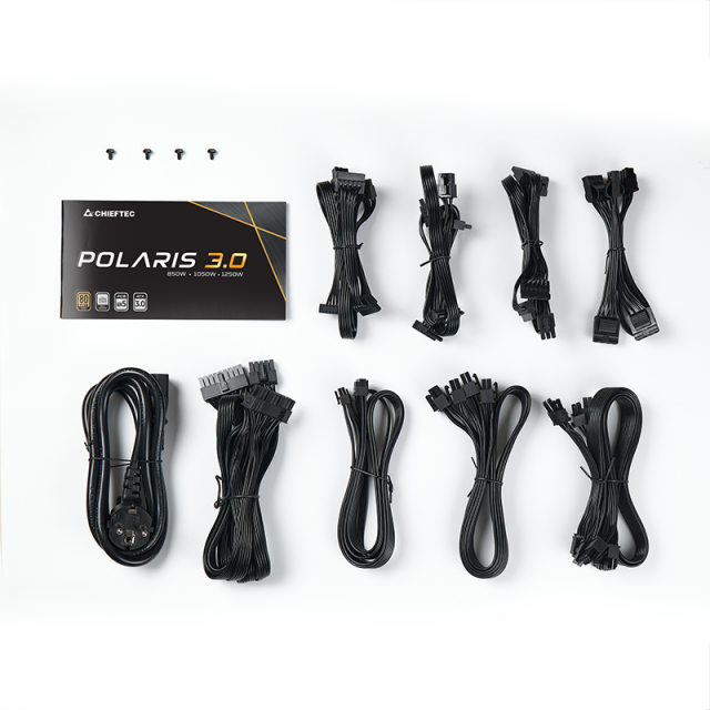 Блок питания Chieftec Polaris ATX 1250W (PPS-1250FC-A3) фото