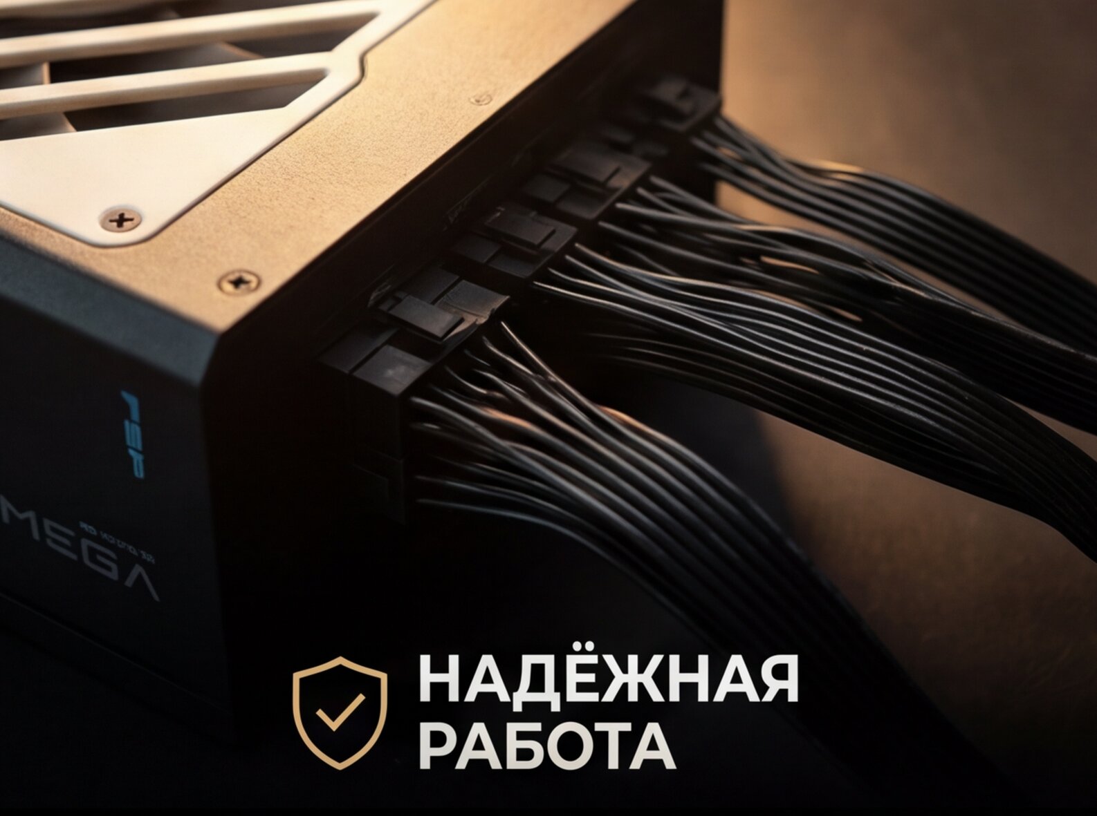 Блок питания FSP MEGA-1350TI, 1350W, FULL MODULAR, ATX APFC (PPA13F0211) фото