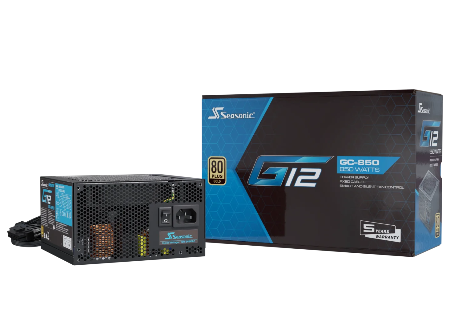 Блок питания ATX 850W Seasonic G12 GC-850 (SSP-850RT2) фото
