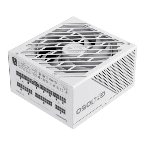 картинка Блок питания GameMax GX-1050 PRO WH [1050 Вт, 80 PLUS Platinum, 10x SATA, 4x 6+2 pin PCIe, 2x 4+4 pin CPU] от магазина itmag.kz