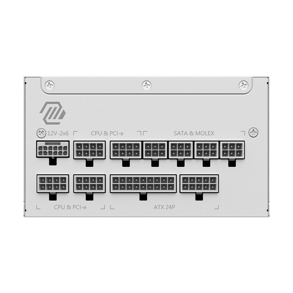 Блок питания MSI MAG A1000GL PCIE5 WHITE, 1000W (MAG A1000GL PCIE5 WHITE) фото