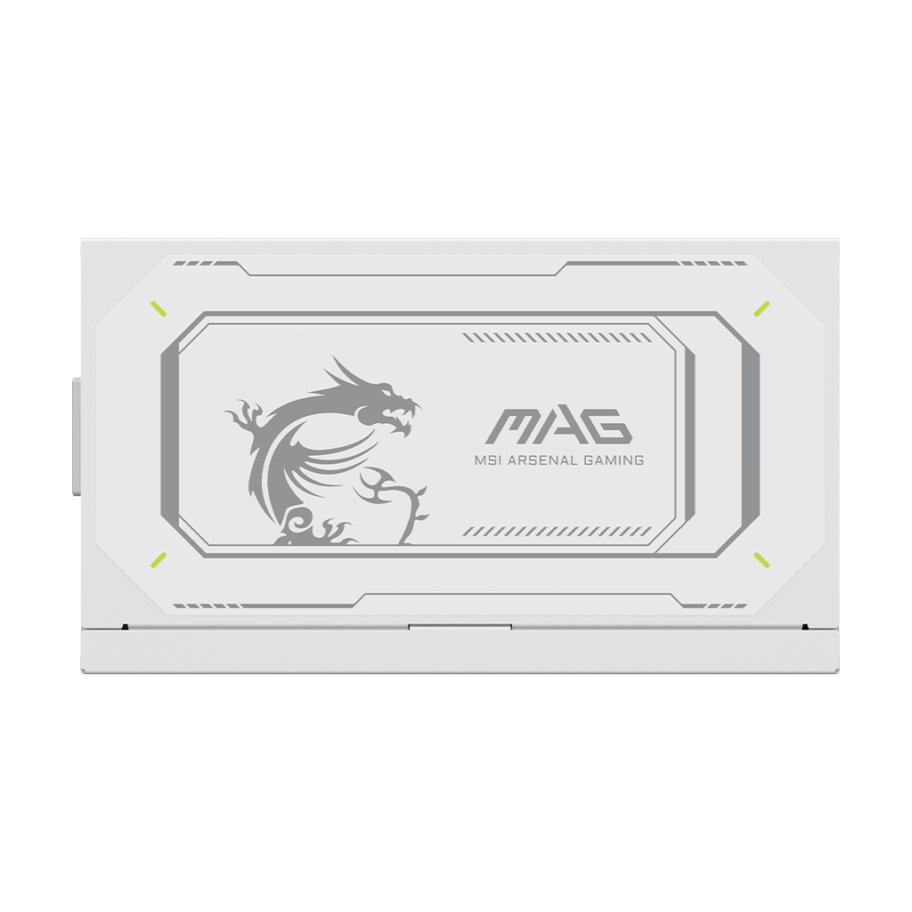 Блок питания MSI MAG A1000GL PCIE5 WHITE, 1000W (MAG A1000GL PCIE5 WHITE) фото